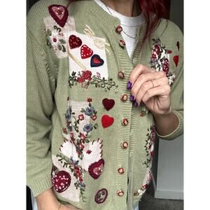 Heirloom Collectible Valentine Cardigan